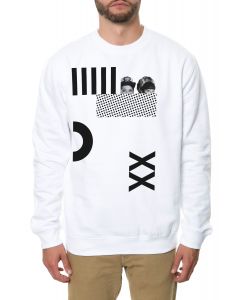 The X and O Long Sleeve Tee in White