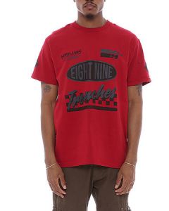 NWT HUDSON OUTERWEAR jersey V NECK black red KILO K SZ L XL XXL