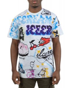 All Day Lion Short Sleeve Knit Tee