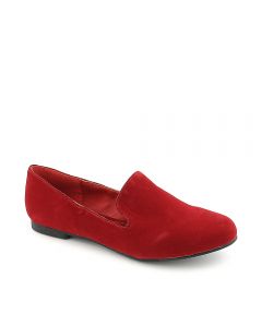 Mindy-AS Casual Flat Shoe Red Velvet