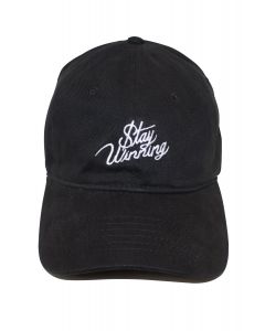 Stay Winning Black/White Dad Hat