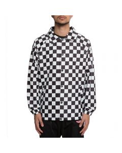 Finish Line Coaches Jacket BLACK/WHITE