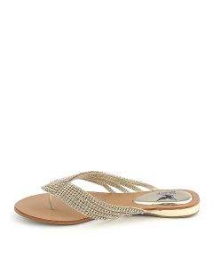 Women's Kylie-09 Jeweled Thong Sandal