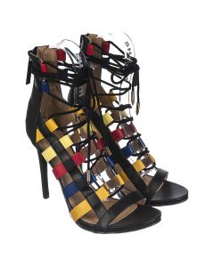 Free Bird Strappy Heel Black