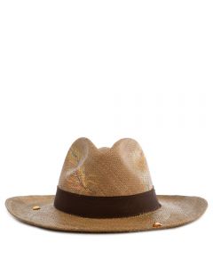 Plumas Café Panama Hat Size M