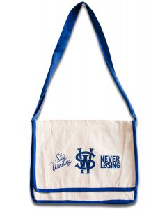 Stay Winning Royal Blue Messenger Bag