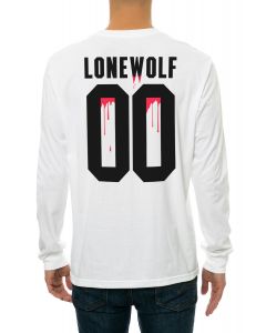The Lone Wolf LS Tee in White