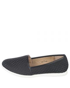 Casual Slip Ons Eavan-1-S Black/White