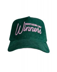 Stay Winning Corduroy Northern Cali Winners Hat (GREEN)