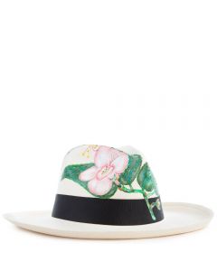 Colibri White Panama Hat Size L