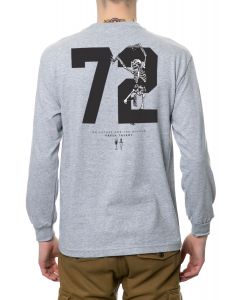 The Anti You Long Sleeve Tee in Heather Grey