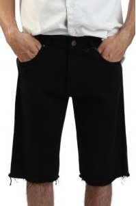 Zachariah Raw Hem Denim Short