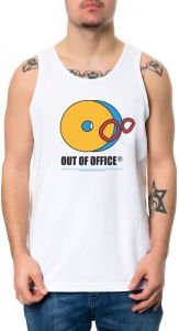 The Out of Office Tank Top in White