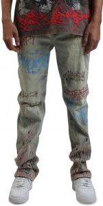  Dystopia Relaxed Denim Jeans