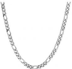 Super Slim 3D Figaro/Franco Chain Necklace