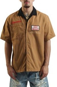 Overnite Artist Button Up Shirt