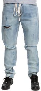 Union Chance Ripped Denim in Light Wash
