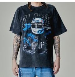 Podium T Shirt Washed Black