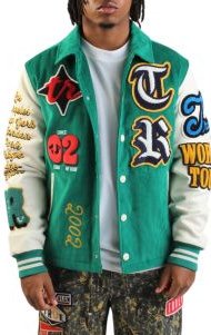 CORDUROY VARSITY JACKET