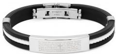 Lord's Prayer Lasso ID Bracelet