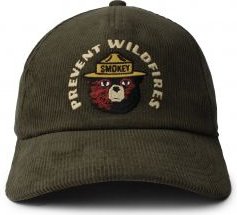 Smokey the Bear Corduroy Snapback 