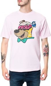 The Trap Art Tee in Pink