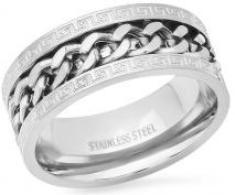 Cuban Link Spinner Ring