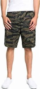 The Prep Coterie Cargo Shorts in Tiger Camo
