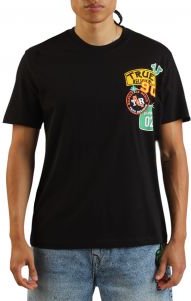 TRUE RELIGION オーバーサイズ ドーベルマン Tシャツ 美品 ロットワイラー ドーベルマン アニマル プリント オーバー