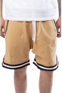 Dropped Track Shorts