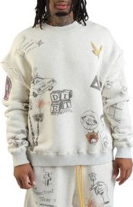 Doodle Crewneck Sweatshirt