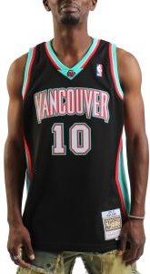NBA Vancouver Grizzlies Mike Bibby Swingman Jersey 