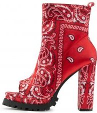 Bardi Open Toe Booties