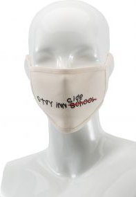 Stay INN Mask in Off White