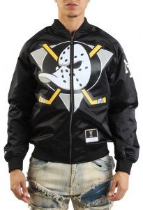 NHL Maxxed Out Satin Jacket Ducks 1992 Teemu Selanne