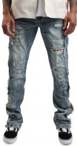 Hillside Taped Stack Jeans