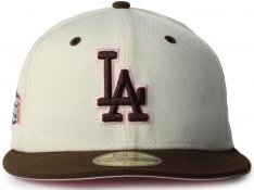 Los Angeles Dodgers Chrome 59Fifty Fitted Hat 