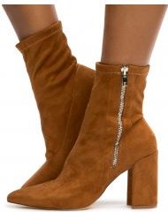 Katana-1 Pointed Heel Booties