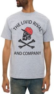 The Territory Tee in Heather Grey