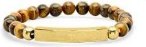 Lord's Prayer Tiger Eye ID Stretch Bracelet