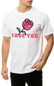 The Rose Love You Tee in White