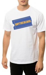The Buy the Block Tee in White