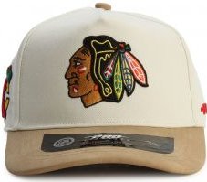 NHL Chicago Blackhawks Signature Suede Pro Pinch Strapback