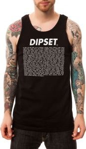 The Dipset Everything Tank in Black