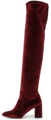 Cienega Burgundy Heeled Thigh-High Boots