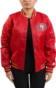 NFL Women's San Francisco 49ers Satin Jacket 