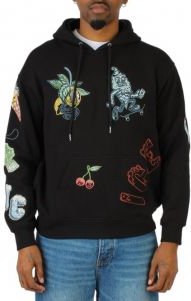 Stitching Pullover Hoodie 