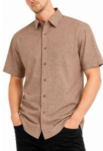 Melange Short Sleeve Shirt