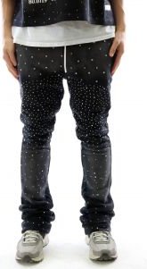 ZICORN Washed French Terry Stacked Jogger Pants