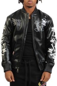 Looney Tunes Tweety Bones Varsity Jacket 